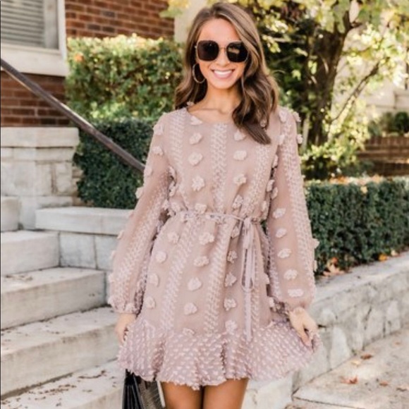 Pink Lily Dresses & Skirts - Gorgeous mocha dress